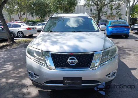 2014 Nissan Pathfinder Platinum from USA, damaged, VIN 5N1AR2MN4EC600713